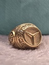 1 - Gram Gold Textured Imported Ring