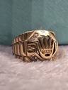 1 - Gram Gold Textured Imported Ring